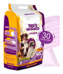 Tapete Higiênico Para Cães Premium 80x60 C/ 30 Un Lavanda