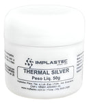 Pasta Térmica 50g Thermal Silver Prata Implastec