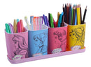 Porta Lápis Caneta Disney Kit Organizador Infantil PRINCESAS