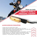 Kit 4 Piscas Led Seta Sequencial Honda Cb Twister 250 Titan