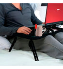Tomate MTN888 Mesa Articulada Dobravel P/ Notebook Com Cooler Sofa Cama Negro