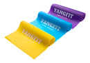 Kit Faixa Elástica Thera Band 3 Intensidades Treino E Fisioterapia Yangfit