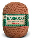 1 Barbante Barroco Fio 6 Maxcolor 200g -escol BRONZE 7259