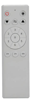 Vent Teto Fenix Led Br 3p Inj Br C/r Inv Bivolt Ventisol 96 Cm 60 Branco Br Plástico 3