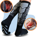 Meia Ortopédica Tratamento Dor Inchaço Má C 1Par 35a40 / Preto