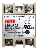 Rele De Estado Sólido Fotek Ssr-40da 40a