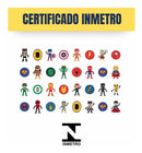 160 Tatuagem Temporária Infantil Fácil De Usar Herois Menino Cor Branco