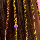 Maquina Trança Colorida Cabelo Infantil Elasticos Polibrinq