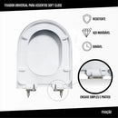 Par Fixador Para Assento Vaso Sanitário Privada Inox Inowar