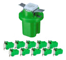 Kit 10 Lampada T5 B8.5 D Painel Led Cores Ata Verde