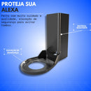 Suporte Tomada Parede Amazon Alexa Echo Dot 4ª E 5ª Geracao Cor Preto Stephan