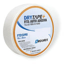 Fita Telada Fibra De Vidro Drywall Autoadesiva 90mt X 48mm
