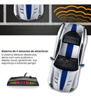 Kit Sensor de Estacionamento Preto 18mm Universal Ré Sinal Sonoro First Option