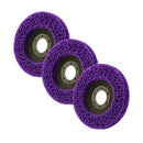 Kit 3 Strip Disc Removedor De Tintas Fundos E Vernizes 115mm Roxo