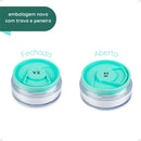 Base de maquiagem em pó solto Vizzela Pó que não transfere cor Fix hd powder Fix HD Powder - Pó Translúcido Vizzela tom translúcido - 15g