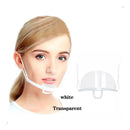 10 Máscara Acrilica Transparente Estética Maquiagem Microbla