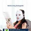 Máscara Led Tratamento Facial Fototerapia Estética 7 Cores RPC LED Facial