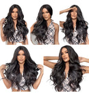 Peruca Lace Wig  Organica Premium Levemente  O CASTANHO MEDIO