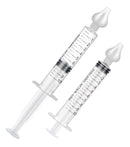 Lavador Higienizador Nasal Seringa Com Bico Silicone Kit C 2