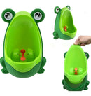 Mictório Pinico Sanitário Infantil Xixi Sapinho Ventosas