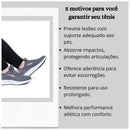 Tênis Feminino Esportivo Academia Treino Confo Cinza/Rosa 36