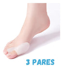 6 Und Protetor Joanete Corretor Separador Dedos Silicone Pe