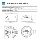 Relé Fotocélula Fotocontrolador 360º Exatron FCR2TF Tri Fácil Com Base Iluminação Interno e Externo 220 Volts