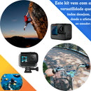 Kit Aventura Para Gopro Vibeshoot Df12m Hero 13 12 9 10 11 Completo Mosquetão Bastão