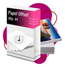 Papel Offset 90g Premium 500 Folhas A4 Branco Sulfite Quinto Império