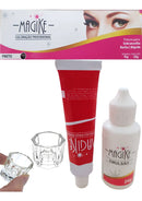 Tintura Para Sobrancelha Barba E Bigode + Copo Dappen Ci Preto