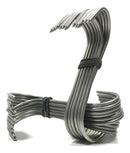 Gancho Pequeno Para Açougue Inox 304 Gancheira N0 Kit Com 12