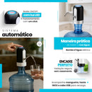 Bebedouro Bomba Elétrica Portátil Para Garrafão E Galão De Água Recarregável USB Automática Bico Inox Fácil Instalação Uso Residencial E Comercial Cor Preto Marca Davely
