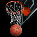 Bola De Basquete Sports Tamanho Oficial Pro 7 + Bomba De Ar Laranja