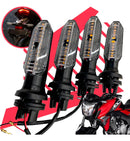 Kit 4 Pisca Seta De Led Cb250 Twister Intermitente Tradicional