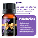 Umidificador De Ar Ultrassonico Chamas Lareira 3D Aromaterapia Óleos Essenciais Led Bivolt 110/220v Kaizu