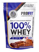100% Whey - Concentrado Refil 900g -profit Sabor Chocolate
