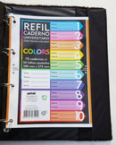 Folhas Fichário A4 500 Folhas Spiral