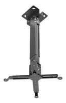 Suporte Para Projetores Até 10 Kg Cor Preto P/ Teto E Parede