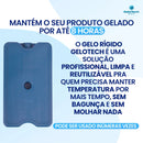 KIT 6 Gelo Gel Artificial Reutilizável Rígido 500ml Gelotech Cooler Caixa Térmica Isopor Transporte Alimentos Bebidas