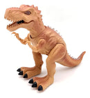Tiranossauro Rex Grande Solta Fumaça Caminha Luzes Led E Som Cor Phantom brown Personagem Tiranossauro Fumaça