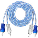 Kit Rca 5m + 2y Dupla Blindagem Automotivo Amplificador