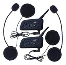 Radio Par Radio Comunicador V6 Plus Capacete Conecta 6 Motos 2 Intercomunicador 1200 Capacete Bluetooth VLX