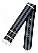 Pulseira Nato Zulu Nylon Militar Cor Azul Escuro 22mm