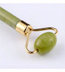Rolo Pedra Jade + Placa Gua Sha Coração Massagem Facial Cor Outro