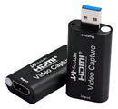 Placa De Captura Hdmi Usb 3.0 4k 1080p Full Hd Live Sreaming Video Capture