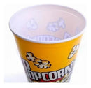 Kit 2 Balde Recipiente Medio Para Pipoca Pote Popcorn
