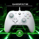 Controle GameSir G7 SE com Fio para Xbox One Series S X PC Hall Effect Botões Mecânicos Cor Branco