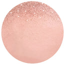 Painel Festa Redondo Glitter Sublimado 3d  Em Tecido - 1 Rosê