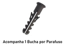 100 Parafusos Phillips C/bucha 8 Anel 8mm