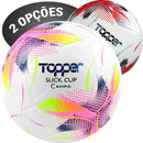 Bola Topper Slick Cup Campo Unissex - Branco E Rosa